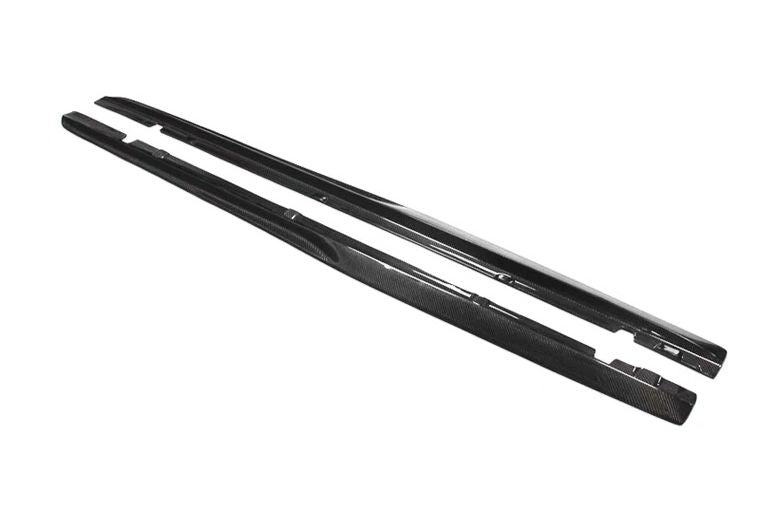 PSM Style Carbon Fiber Side Skirts - Mercedes Benz W205 C63 AMG C-Class