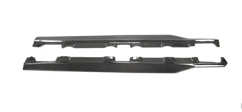 Renntech Style Carbon Fiber Side Skirts - Mercedes Benz C190 AMG GT & GTS
