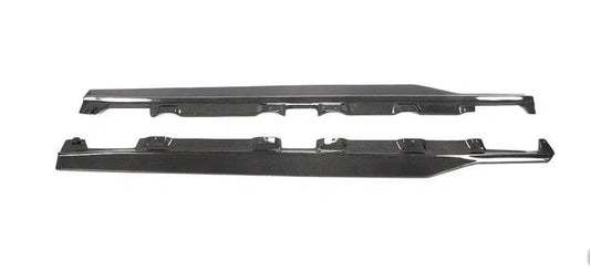 Renntech Style Carbon Fiber Side Skirts - Mercedes Benz C190 AMG GT & GTS