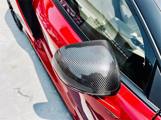 Dry Carbon Fiber Side Mirror Caps - McLaren GT