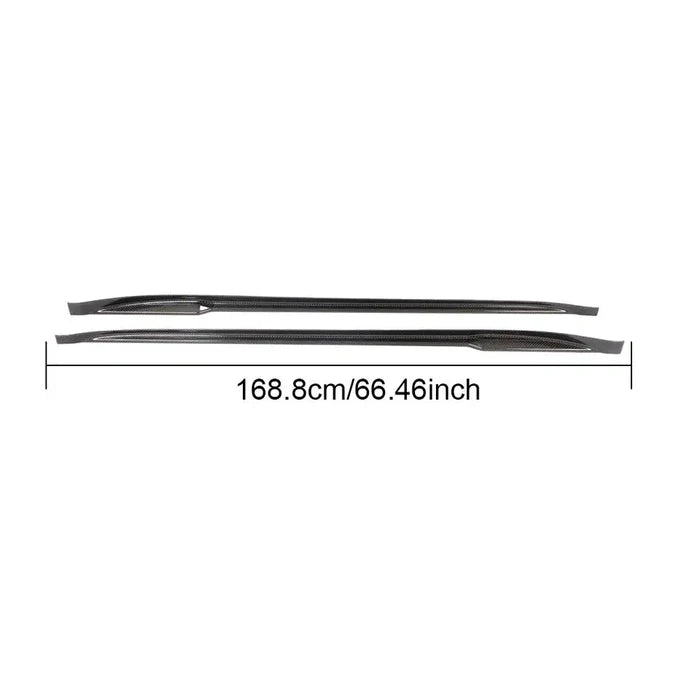 Porsche 911 991 GT3 RS Carbon Fiber Side Skirt Extensions