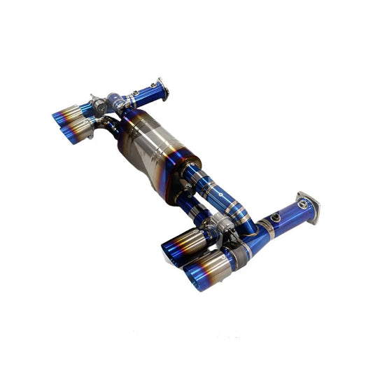Performance Titanium Alloy Vacuum-Valved Cat-Back Exhaust System - Porsche 911 991.2 Turbo S 3.8L 2017-2019