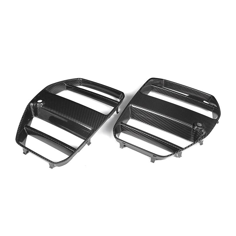 ST Style Carbon Fiber Front Grilles - BMW G80 M3 & G82 / G83 M4