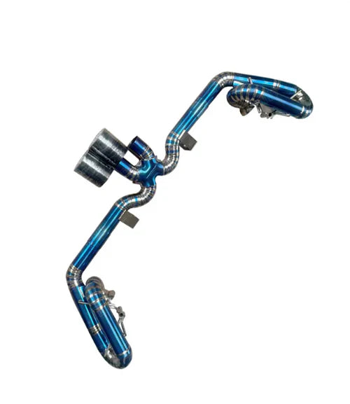 Porsche 911 GT3/G3RS Full Straight Pipe Titanium Exhaust no Muffler