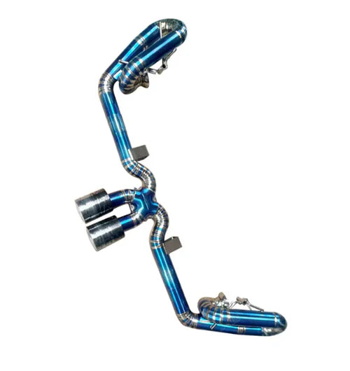 Porsche 911 GT3/G3RS Full Straight Pipe Titanium Exhaust no Muffler