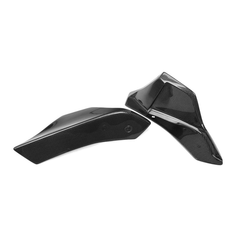 VR Style Carbon Fiber Rear Canard Splitters - Toyota A90 Supra