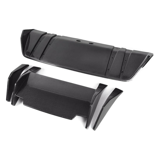 VR Style Carbon Fiber Rear Diffuser - Audi R8 V10 Type 4S