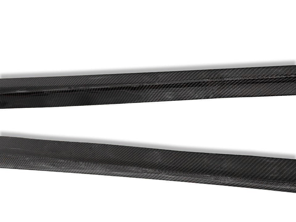 VR Style Carbon Fiber Side Skirts - BMW F06 / F12 / F13 M6 & 6 Series