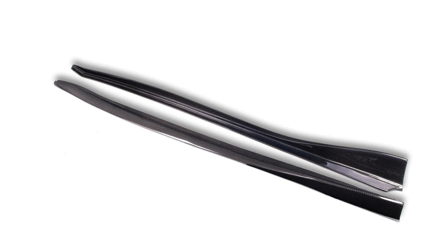 Varis Style Carbon Fiber Side Skirts - Toyota A90 Supra
