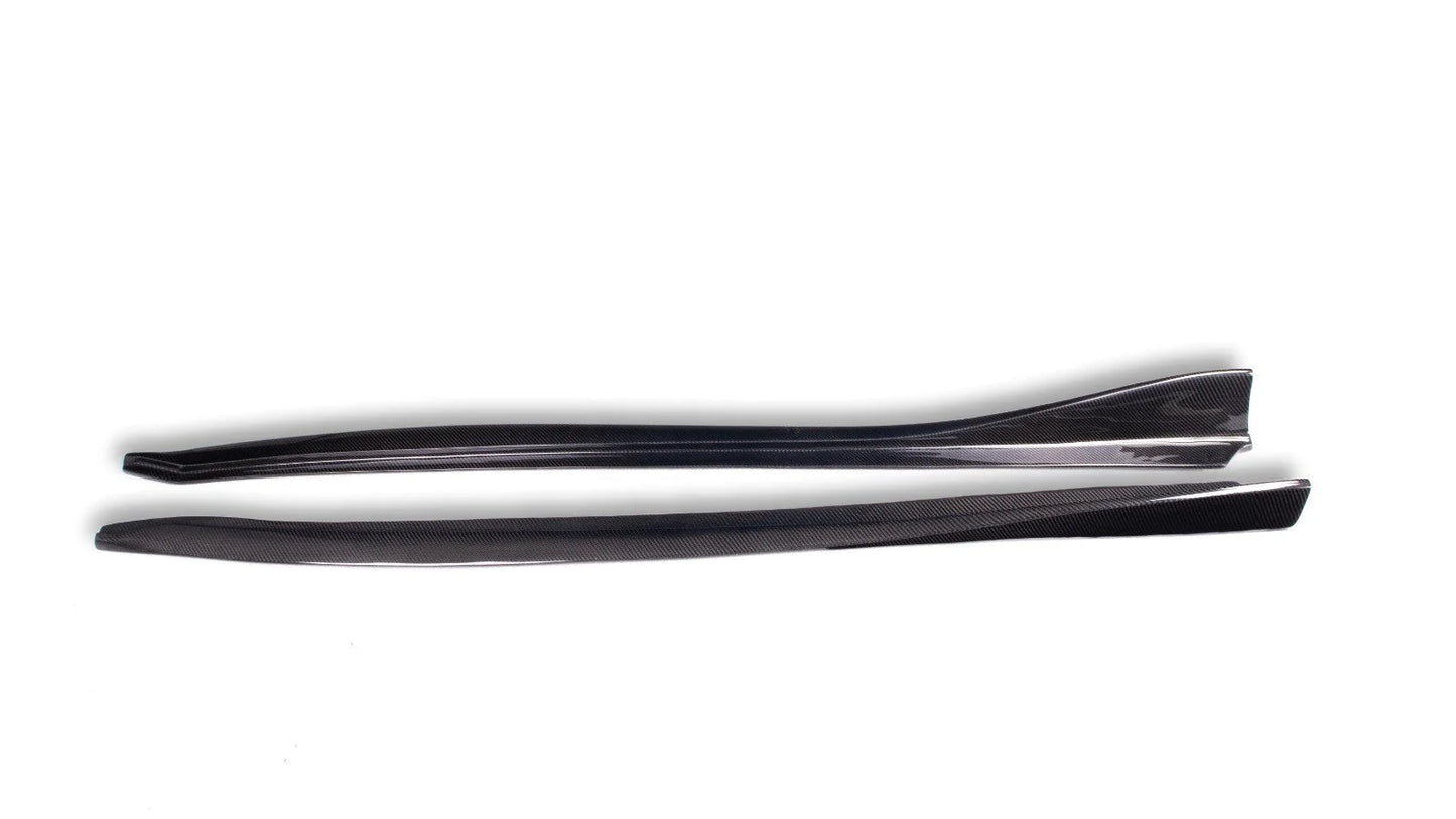 Varis Style Carbon Fiber Side Skirts - Toyota A90 Supra