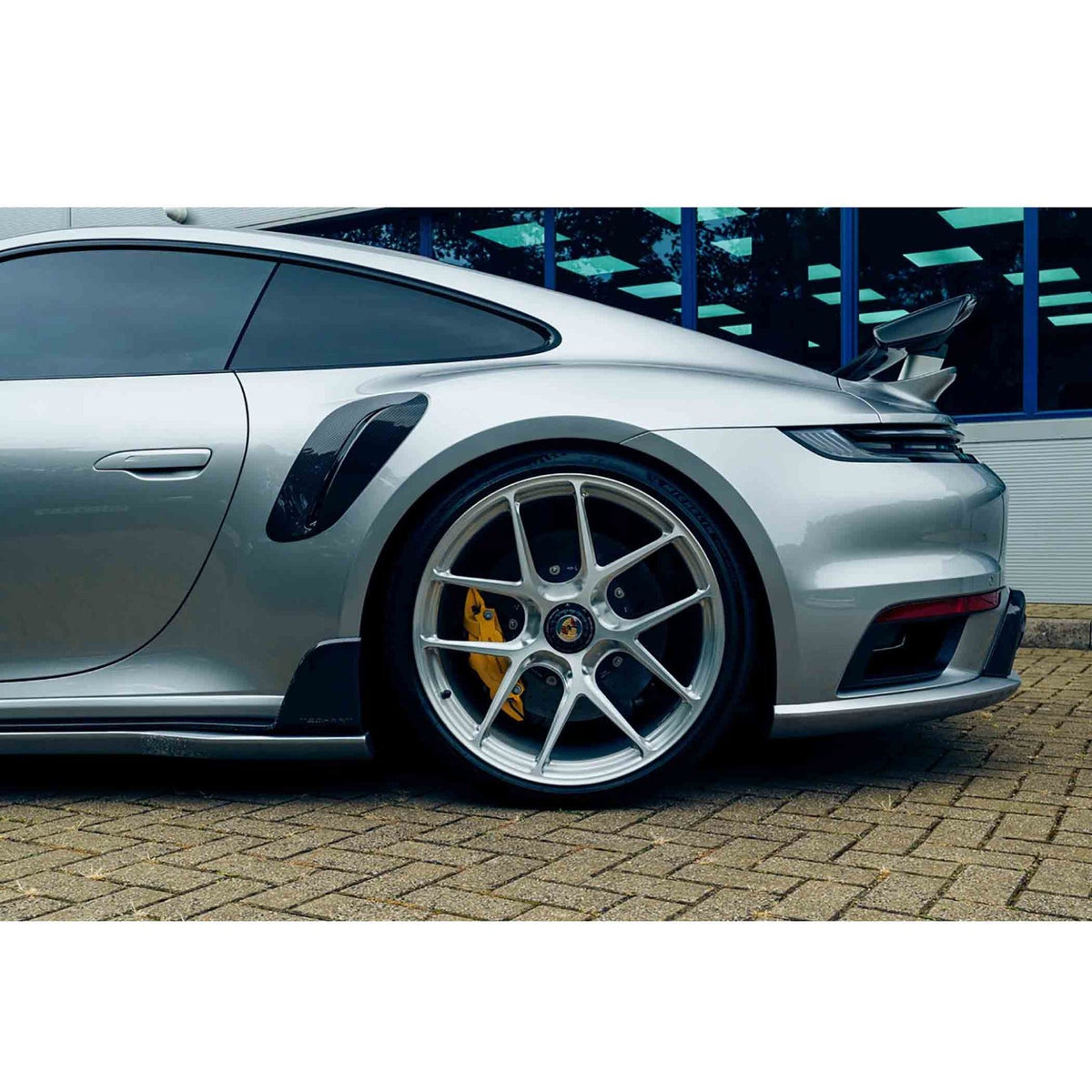 TC Style Dry Carbon Fiber Side Skirts - Porsche 911 992 Turbo S 2020-2023