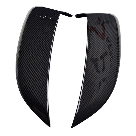 GT4 Style Dry Carbon Fiber Side Air Intake Vents - Porsche 718 Cayman Boxster 2016+