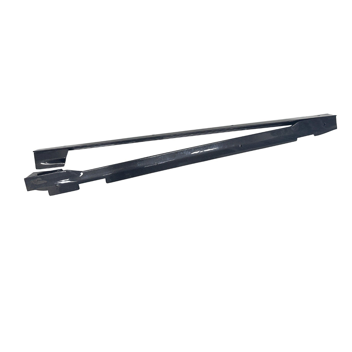 Carbon Fiber RZ Style Side Skirts - Porsche Taycan J1 2018-2023