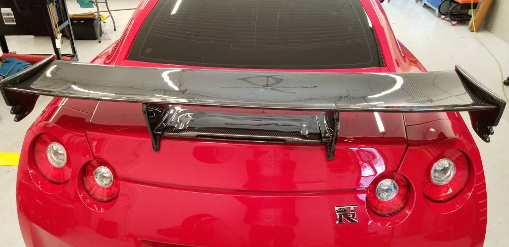 Carbon Fiber Rear Spoiler N-Style For Nissan GTR R35 2009-2019