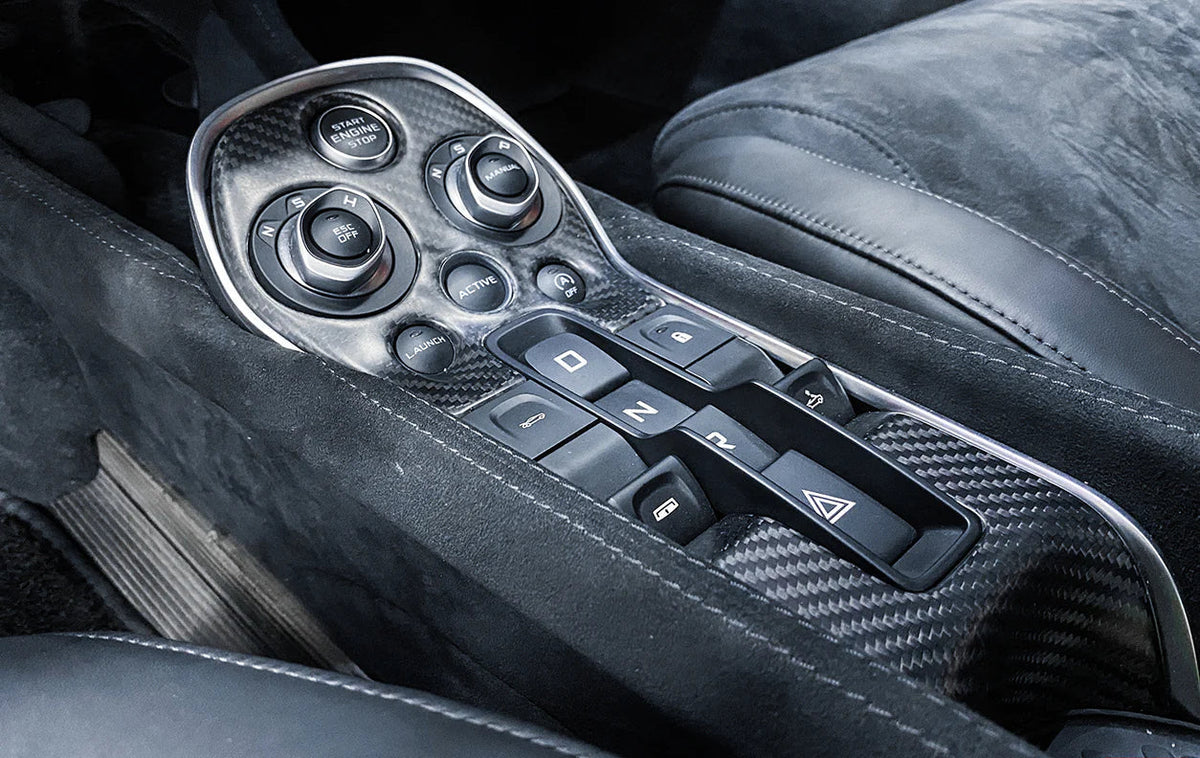 Dry Carbon Fiber Interior Replacement Trim Kit - McLaren 540C / 570S