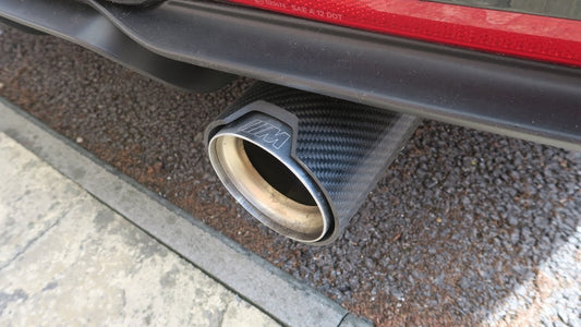 MP Style Carbon Fiber Exhaust Tips
