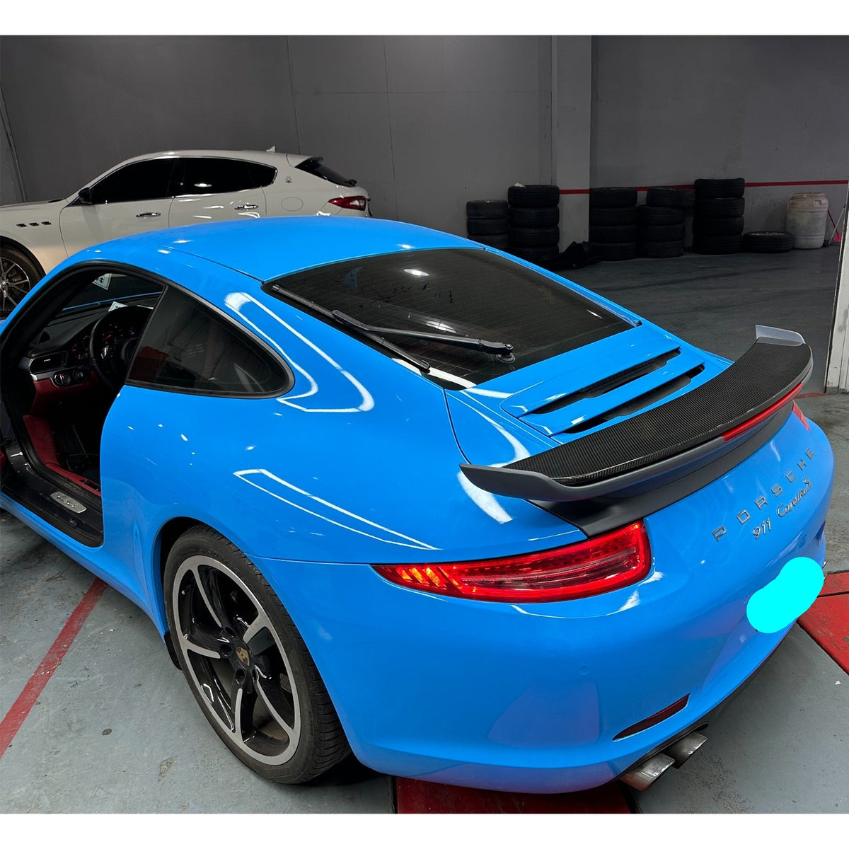 Dry Carbon Fiber / PP Rear Trunk Wing - Porsche 911 991.1 Turbo S 2012-2015