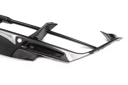 OEM Style Carbon Fiber Upper Rear Bumper Trim & Diffuser - McLaren 720S