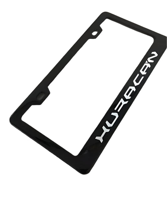 Carbon Fiber License Plate Frame - Lamborghini Huracan