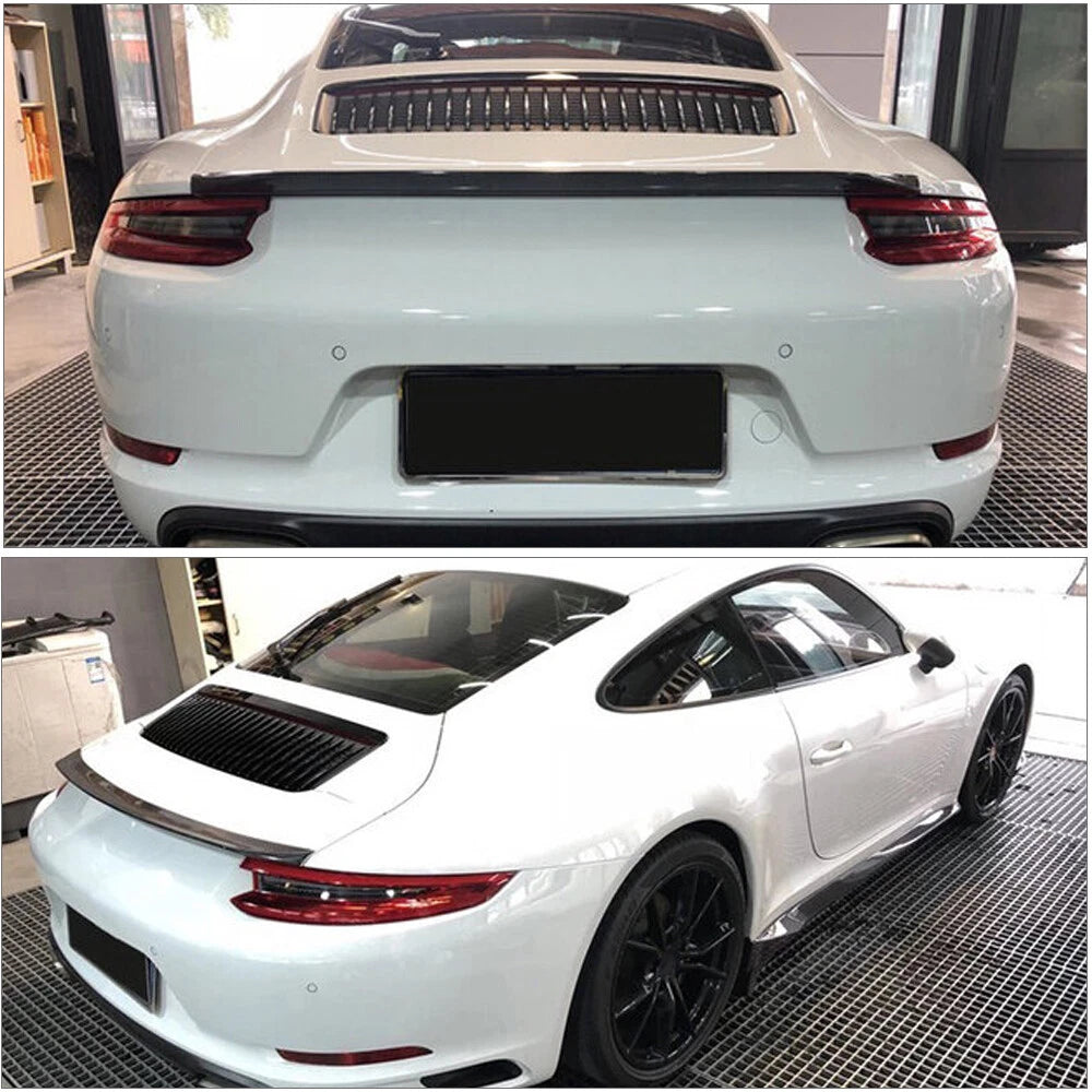 Carbon Fiber Rear Spoiler Wing - Porsche 911 991.1 / 991.2 Carrera 2012-2019