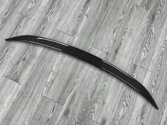 Carbon Fiber Rear Trunk Spoiler Extension - Porsche 911 992 Carrera S 4 4S 2019-2024