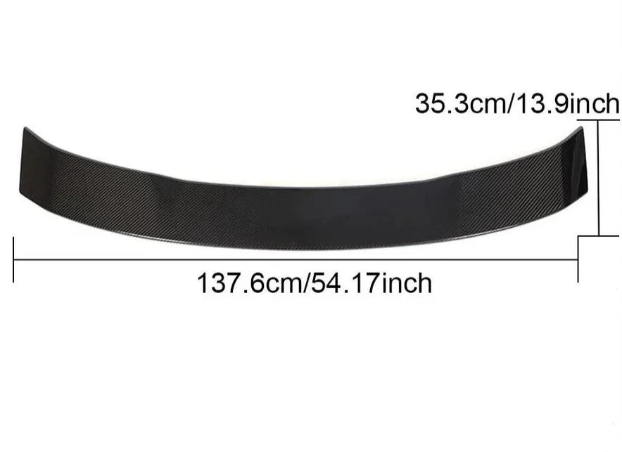 Carbon Fiber Rear Trunk Spoiler Wing - Porsche 911 991.2 Carrera 4S / Turbo / GTS 2016-2019
