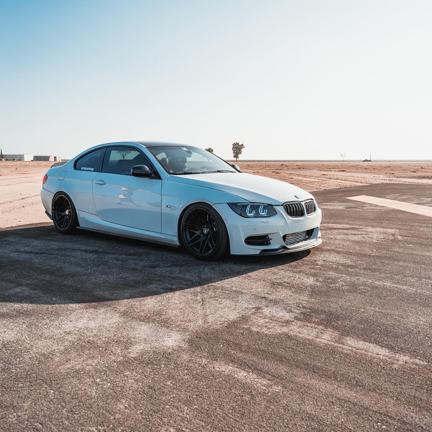 Carbon Fiber Arkham Style Front Lip for E92/E93 M Sport