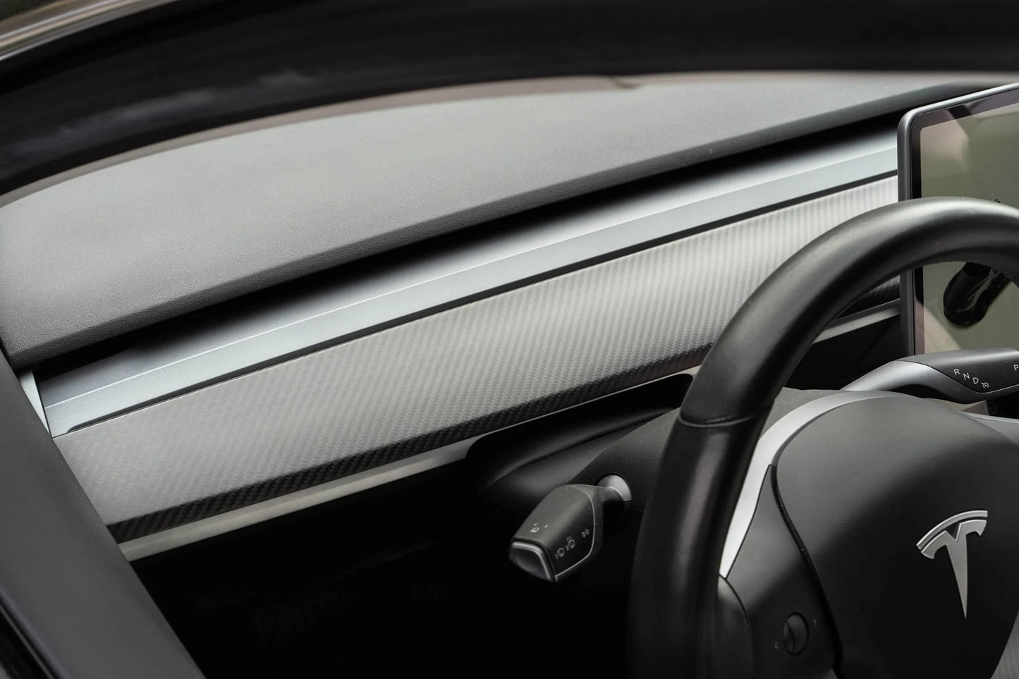Carbon Fiber Dashboard Replacement for Tesla Model Y/3