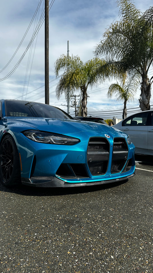 M Performance Style Carbon Fiber Front Lip - G80 M3, G82/G83 M4
