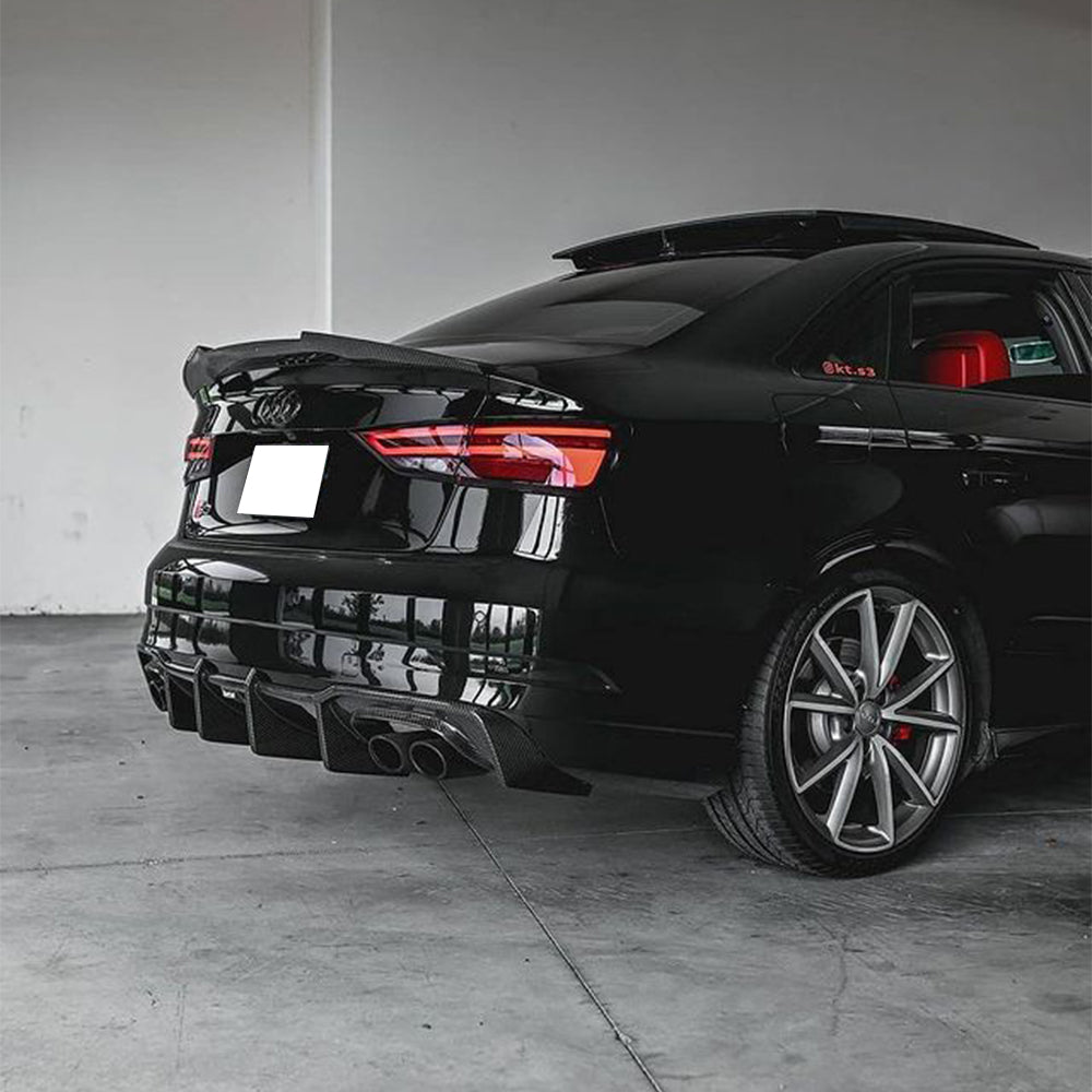Audi Carbon Fiber PSM Style Spoiler A3/S3/RS3 8V