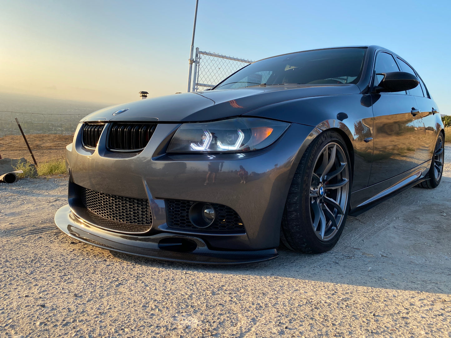 GT4 Carbon Fiber Front Lip - BMW E90 / E92 / E93 M3 & 3 Series