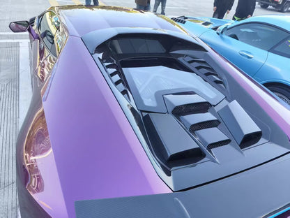 Carbon Fiber Rear Bonnet - Lamborghini Huracan