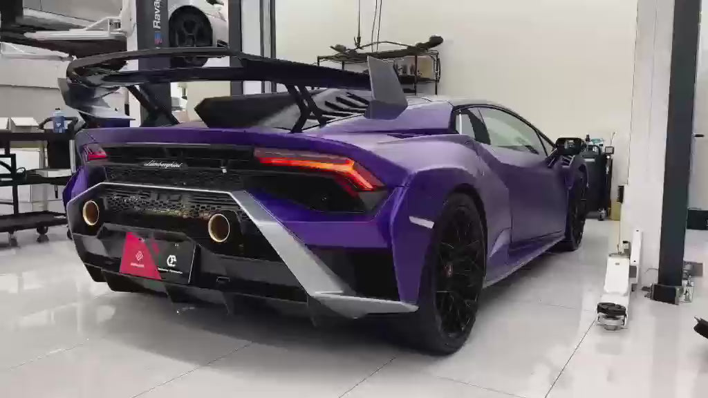 Full Titanium Exhaust W/ Muffler - Lamborghini Huracan Evo/STO