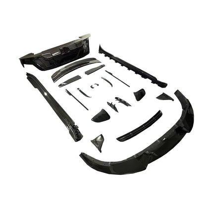 Carbon Fiber MS Style Aerodynamic Body Kit - Porsche Taycan J1 2018-2023