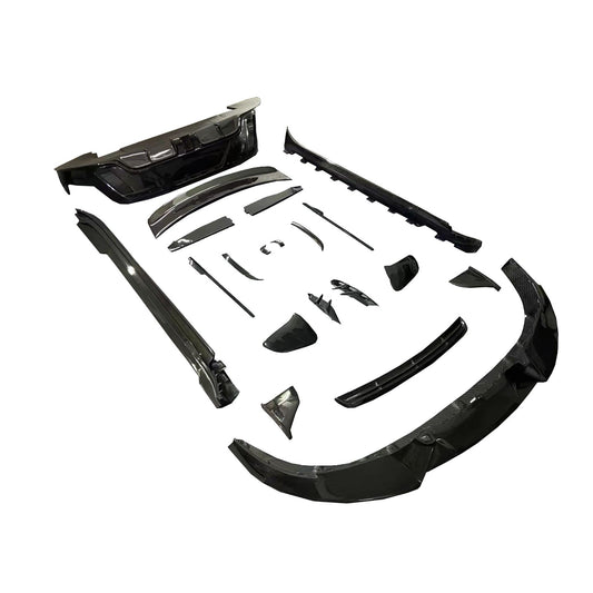 Carbon Fiber MS Style Aerodynamic Body Kit - Porsche Taycan J1 2018-2023