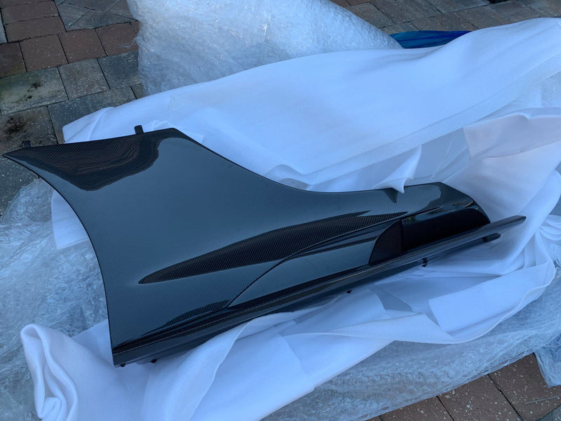 675LT Style Carbon Fiber Side Skirts - McLaren 650S / MP4-12C
