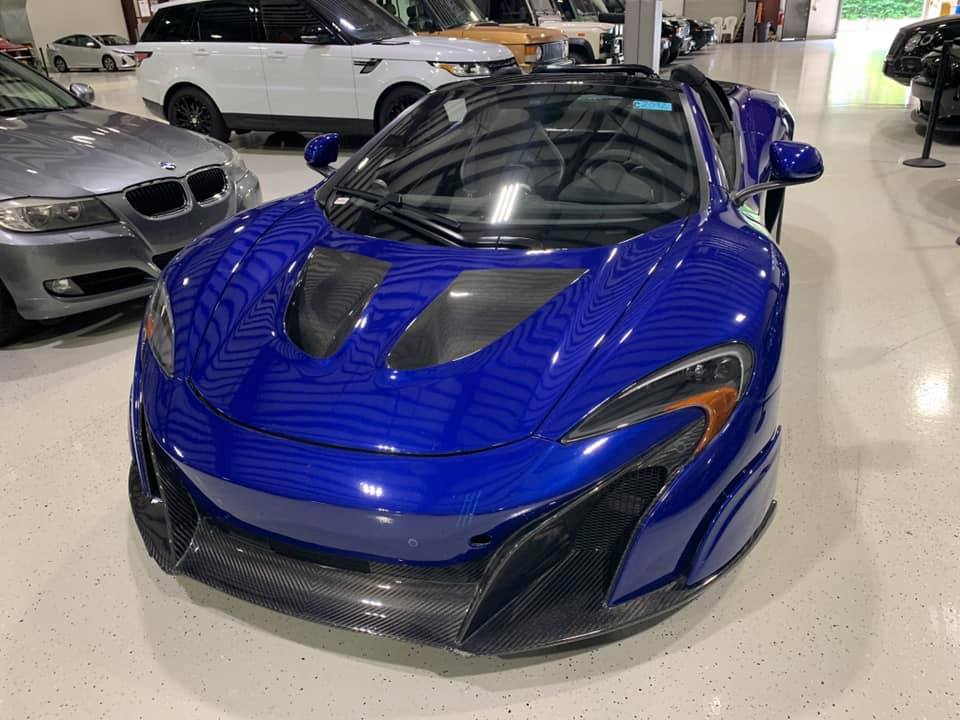 Carbon Fiber Front Lip Splitter - McLaren 650S