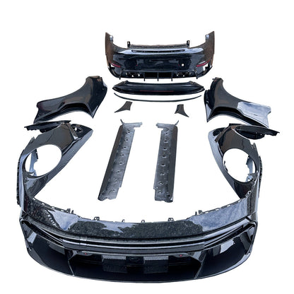 Full Prepreg Carbon Fiber BRB Style Widebody Aerodynamic Body Kit - Porsche 911 992.1 Carrera 2020-2024
