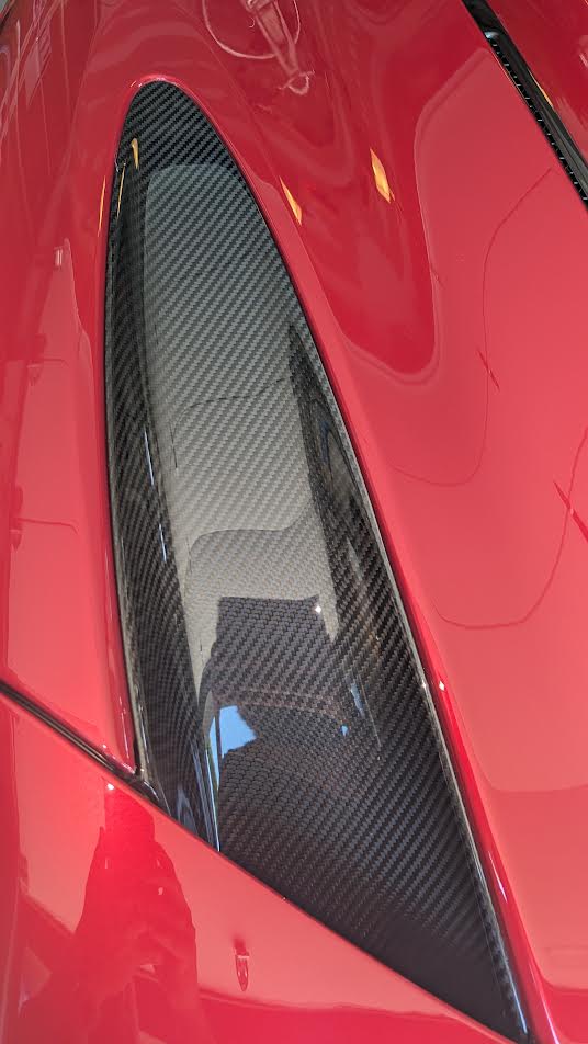 Dry Carbon Fiber Rear Fender Air Intake Vents - McLaren 720S