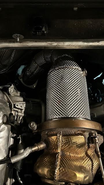 Performance High-Flow Catless/Catted Downpipe w/ Heat Shield - Porsche Cayenne 9Y0 3.0T V6 2019+