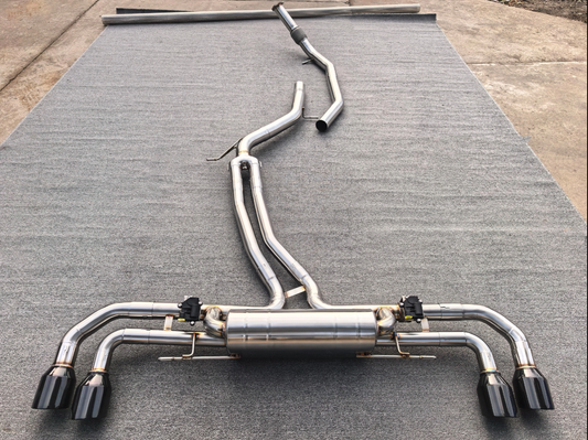 Performance Racing Full Exhaust System - Porsche Cayenne 3.0T 2019-2023