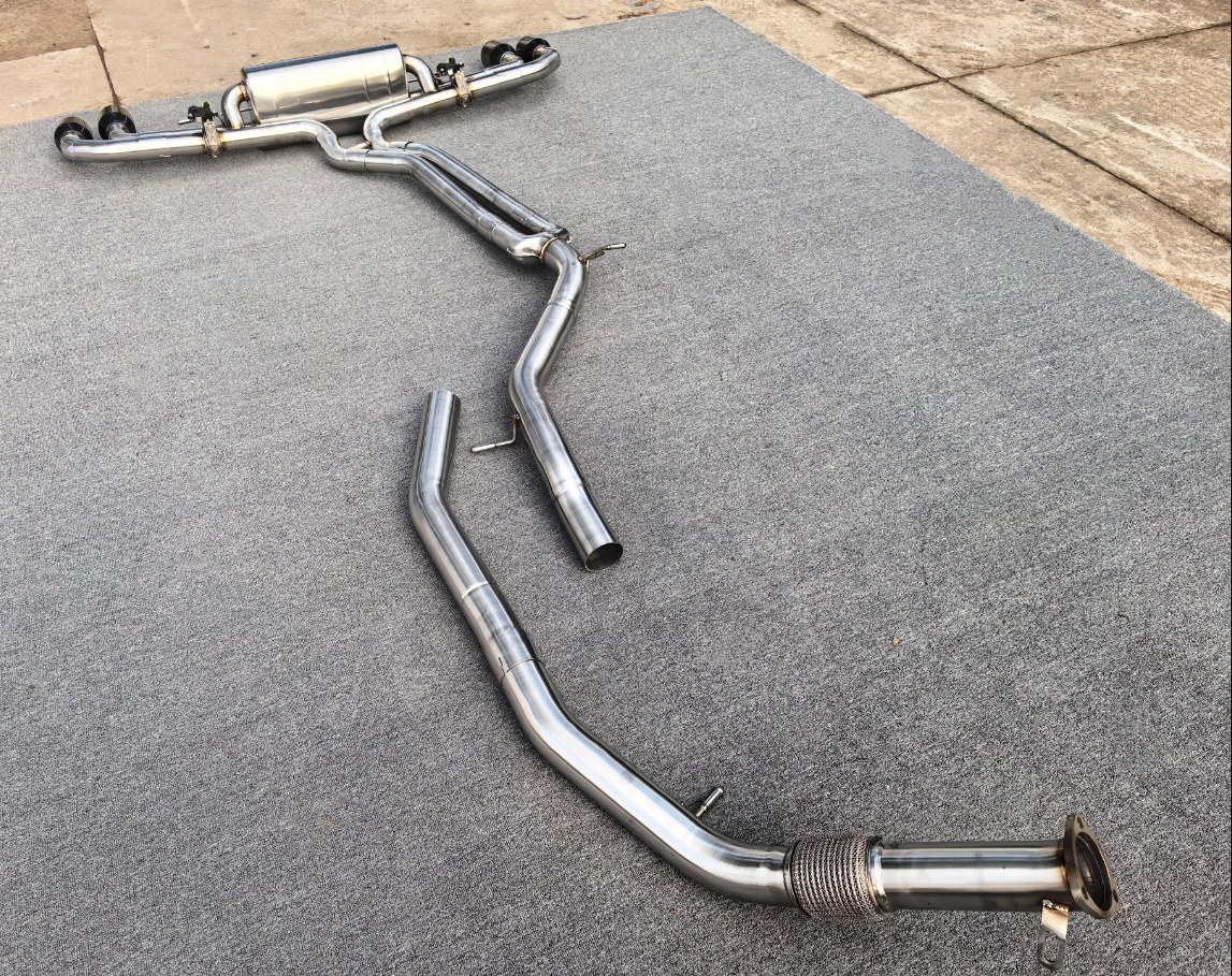Performance Racing Full Exhaust System - Porsche Cayenne 3.0T 2019-2023