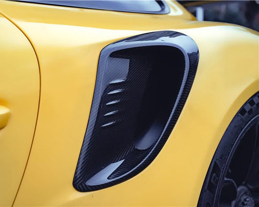 Carbon Fiber Side Intake Vents - Porsche 911 991 Turbo / Turbo S / GT3 RS / GT2 RS 2014-2019