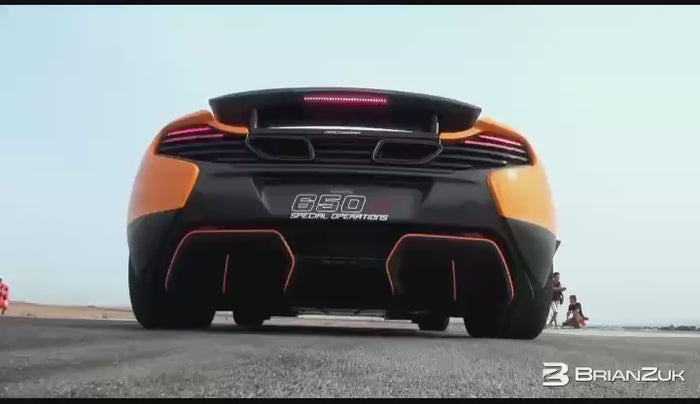 High-Performance Titanium Catback Exhaust System - McLaren 650S / MP4-12C