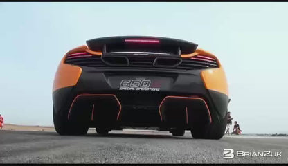 High-Performance Titanium Catback Exhaust System - McLaren 650S / MP4-12C