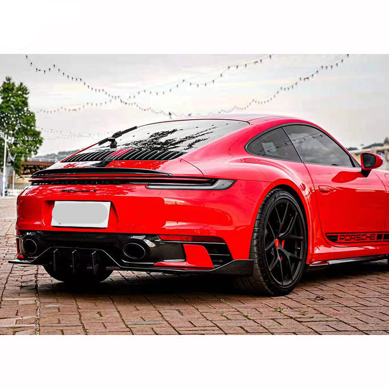 Prepreg Carbon Fiber TCI Style Aero Kit - Porsche 911 992.1 Carrera 2020-2024