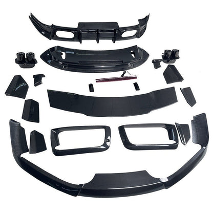 Dry Carbon Fiber B Style Aero Body Kit - Porsche 911 992.1 Carrera 2019-2023