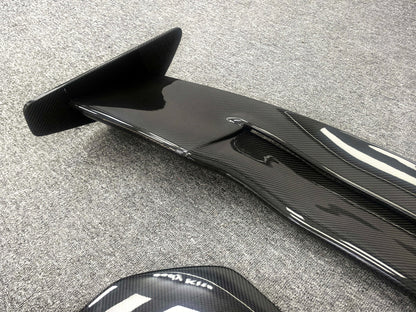 Prepreg Carbon Fiber Chassis Mount Vented Rear Wing - McLaren 720S / 765LT