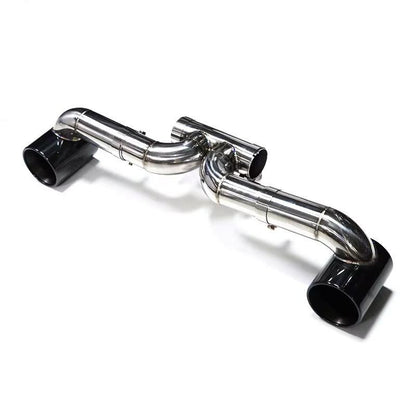 GT4 Style SS304 Exhaust Conversion - Porsche 718 Cayman Boxster 2017+