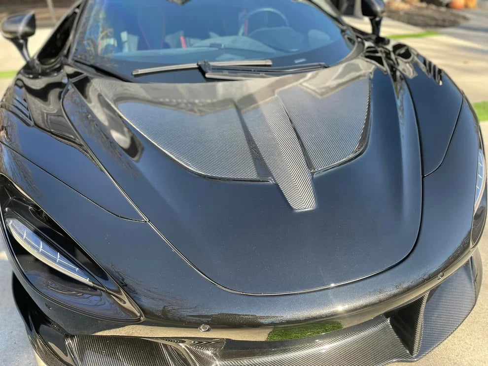 NV Style Prepreg Carbon Fiber Front Hood Bonnet - McLaren 720S / 750S / 765LT